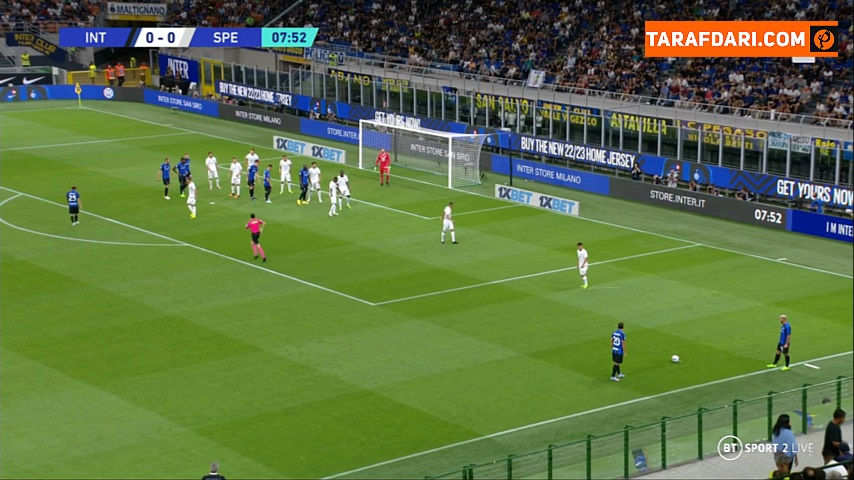 خلاصه بازی اینتر 3-0 اسپتزیا (سری آ - 2022/23)