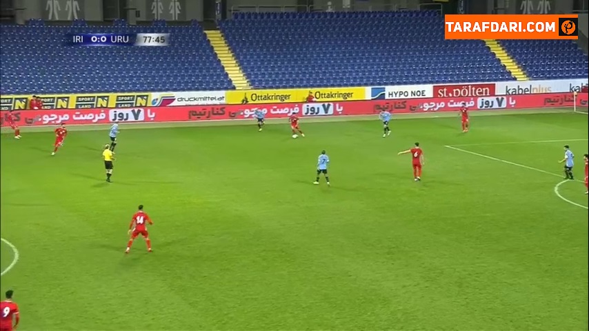 گل مهدی طارمی به اروگوئه (ایران 1-0 اروگوئه)