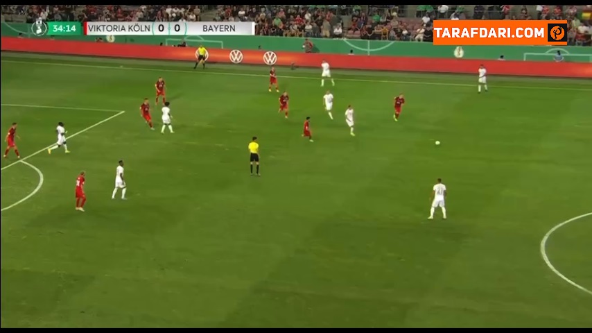 گل رایان گراونبرخ به ویکتوریا کلن (ویکتوریا کلن 0-1 بایرن مونیخ)