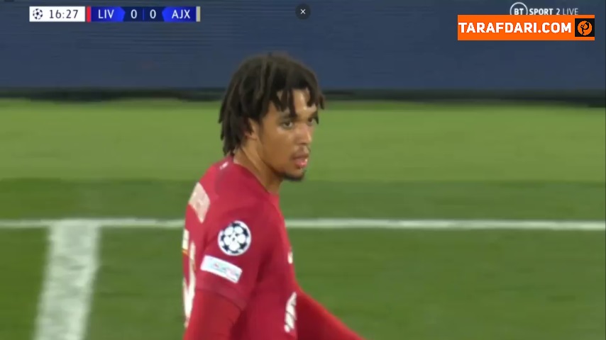 گل محمد صلاح به آژاکس (لیورپول 1-0 آژاکس)
