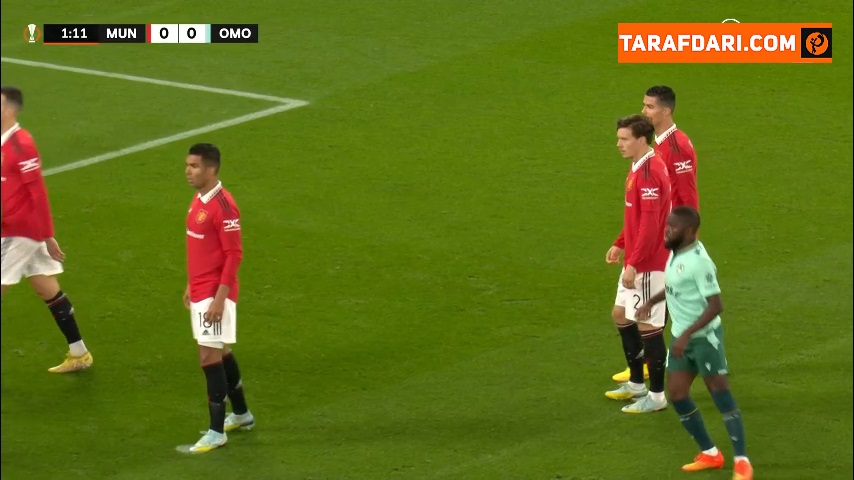 خلاصه بازی منچستریونایتد 1-0 اومونیا نیکوزیا (لیگ اروپا - 2022/23)