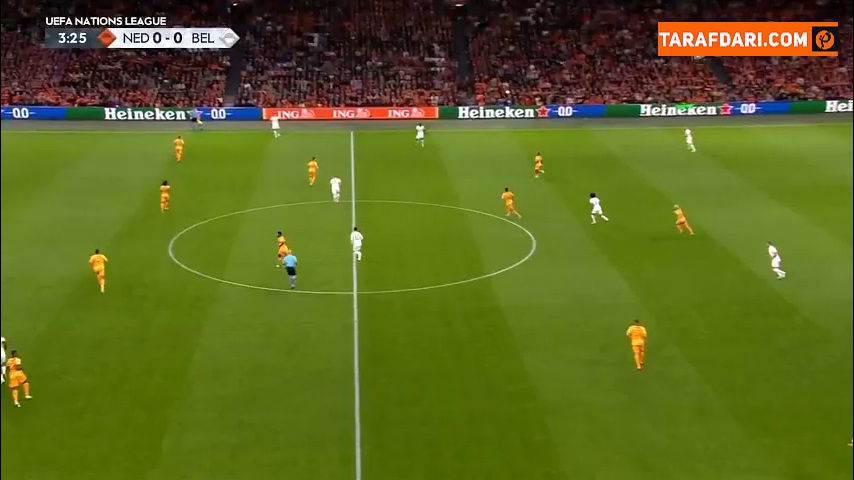 خلاصه بازی هلند 1-0 بلژیک (لیگ ملت های اروپا - 2022)