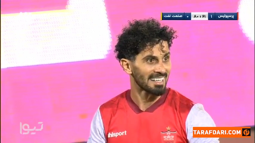 گل به خودی میثم تهی دست مقابل پرسپولیس (پرسپولیس 2-0 صنعت نفت)