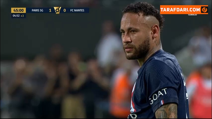 گل تماشایی نیمار به نانت (پاری سن ژرمن 2-0 نانت)