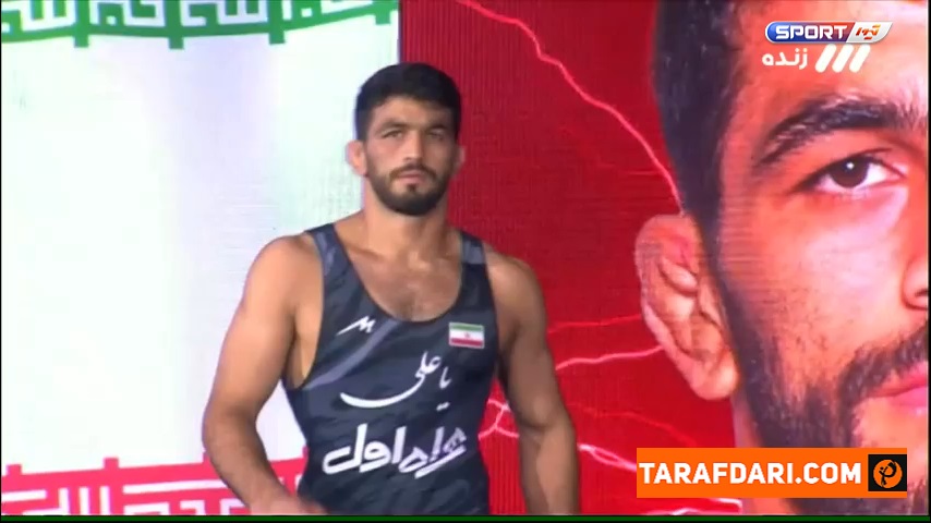 کشتی قهرمانی جهان | شکست 1-7 حسن یزدانی مقابل دیوید تیلور آمریکایی در فینال وزن 86 کیلوگرم کشتی آزاد / فیلم