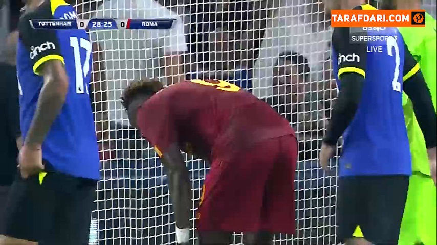 گل بازی تاتنهام 0-1 آاس رم (دوستانه - 2022)