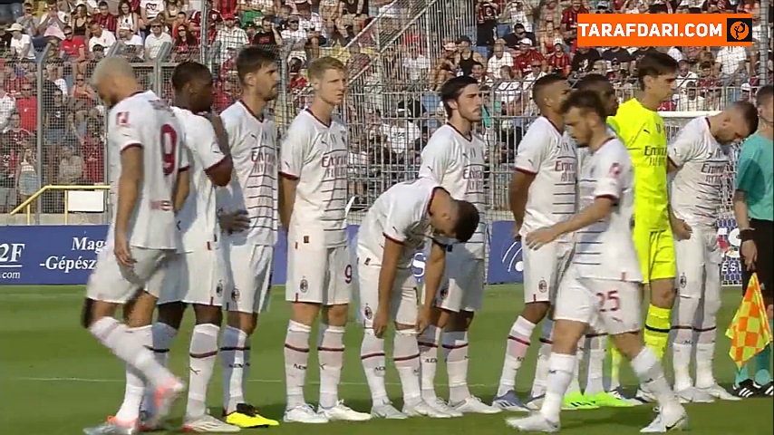 خلاصه بازی زالائگرسک مجارستان 3-2 میلان (دوستانه - 2022)