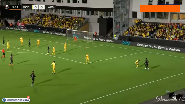 خلاصه بازی بوده گلیمت 0-1 آرسنال (لیگ اروپا - 2022/23)