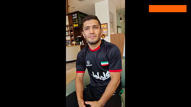 صحبت هاي پويا دادرمز، مهدي محسن نژاد، عليرضا نجاتي و امين ميرزازاده نمايندگان تيم ملي كشتي فرنگي ايران در رقابت هاي جهاني صربستان / فیلم