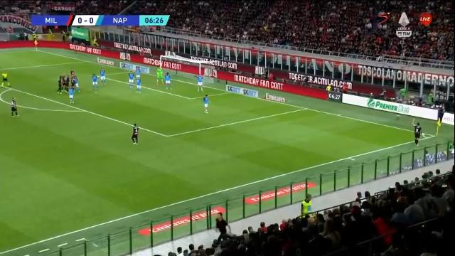 خلاصه بازی میلان 1-2 ناپولی (سری آ - 2022/23)