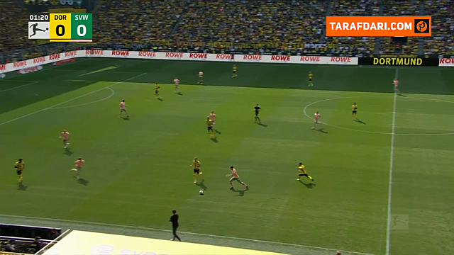 خلاصه بازی دورتموند 2-3 وردربرمن (بوندس لیگا آلمان 2022/23)