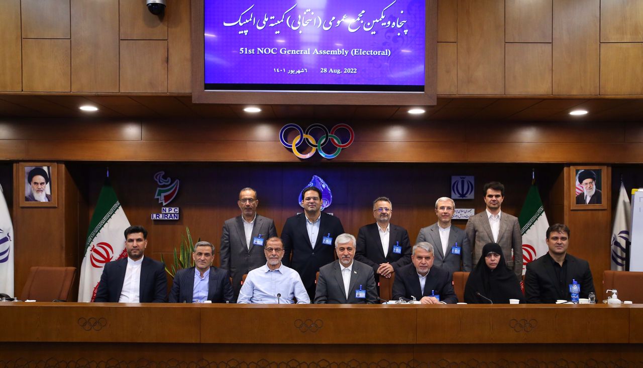 قدردانی اعضای منتخب کمیته ملی المپیک از اعضای مجمع و جامعه ورزش