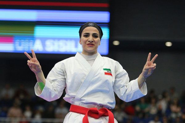 لیگ جهانی کاراته وان سری آ| مهسا افسانه صاحب مدال برنز شد