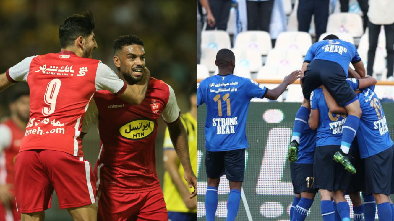 استقلال 25 درصد و پرسپولیس 37.5 درصد تاریخ را نشانه گرفته اند