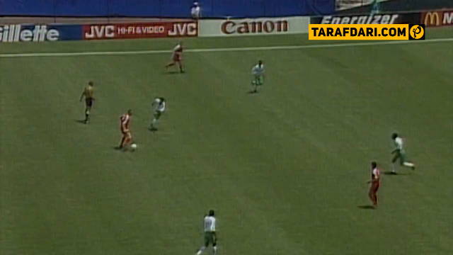 برتری 1-0 عربستان سعودی مقابل بلژیک با گل انفرادی سعید العویران در دور گروهی جام جهانی (1994/6/29) / فیلم