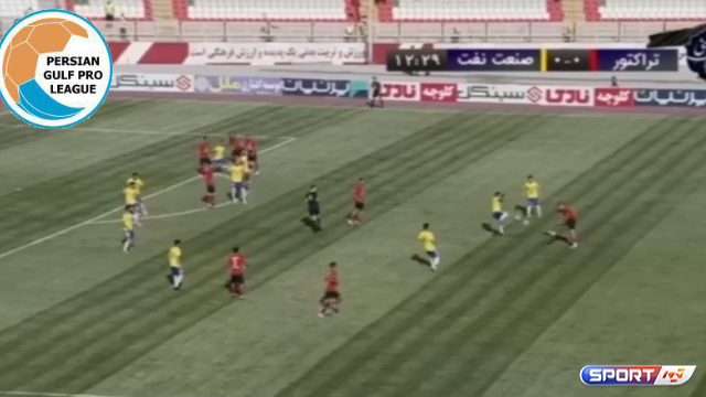خلاصه بازی تراکتور1-0 صنعت نفت آبادان (لیگ برتر ایران - 1401/02)