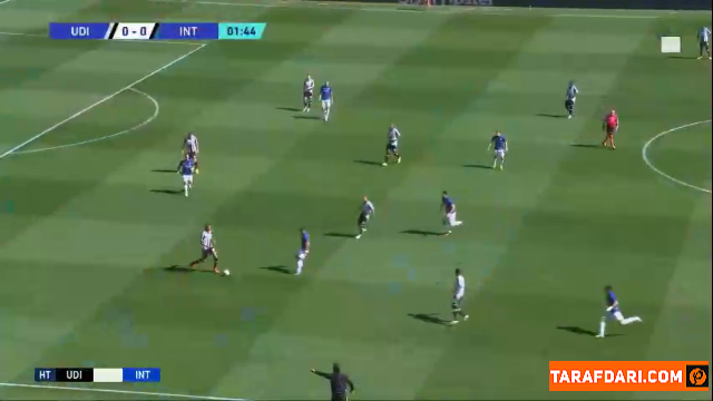 خلاصه بازی اودینزه 3-1 اینتر (سری آ ایتالیا - 2022/23)