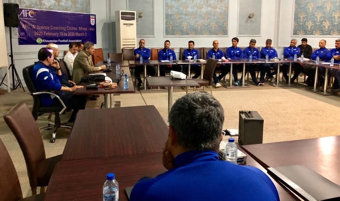برگزاری دوره های آموزش مربیگری درجه A فوتبال آسیا