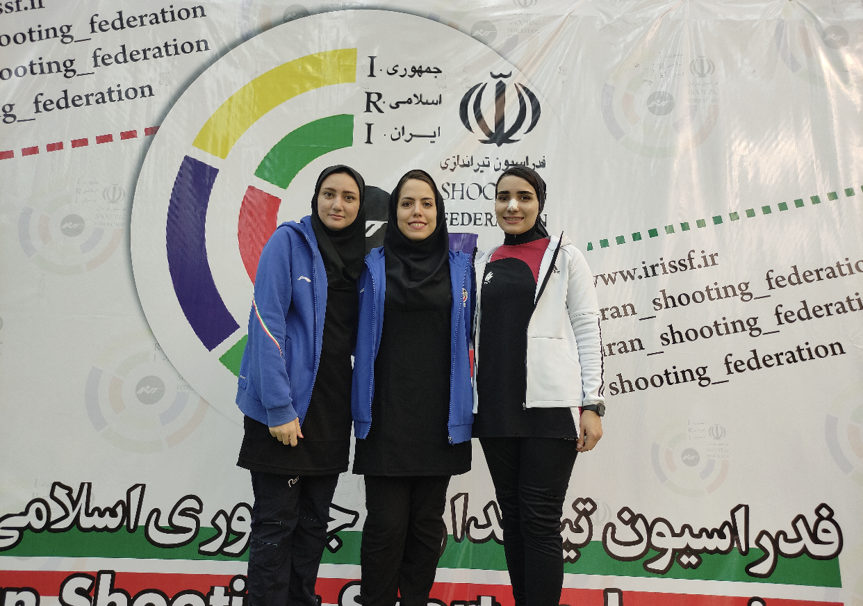 لیگ برتر تیراندازی زنان| قهرمانی سبقت اللهی در تپانچه