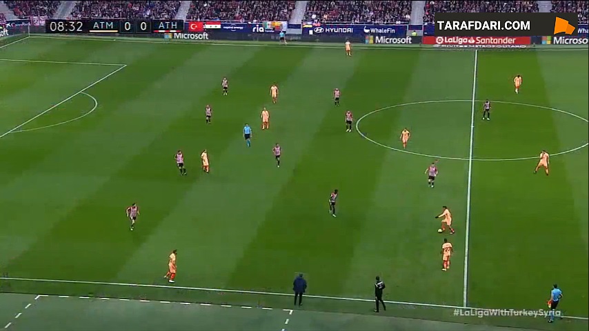 خلاصه بازی اتلتیکومادرید 1-0 اتلتبک بیلبائو (لالیگا - 2022/23)