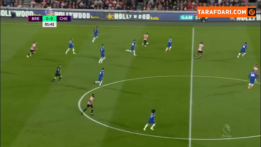 خلاصه بازی برنتفورد 0-0 چلسی (لیگ برتر انگلیس - 2022/23)