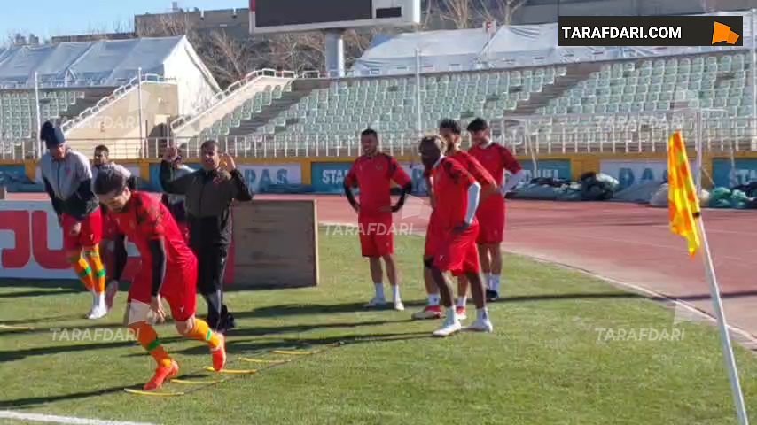 چهره جالب گادوین منشا در دیدار مس و هوادار / فیلم