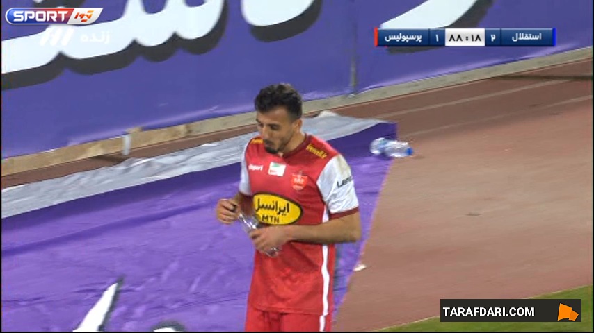 گل دوم ولسیانی به استقلال (استقلال 2-2 پرسپولیس)