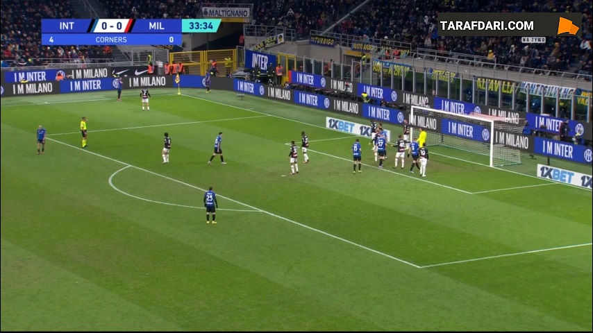 گل لائوتارو مارتینز به میلان (اینتر 1-0 میلان)