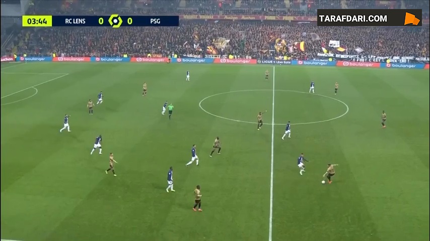خلاصه بازی لانس 3-1 پاری سن ژرمن (لیگ یک فرانسه - 2022/23)
