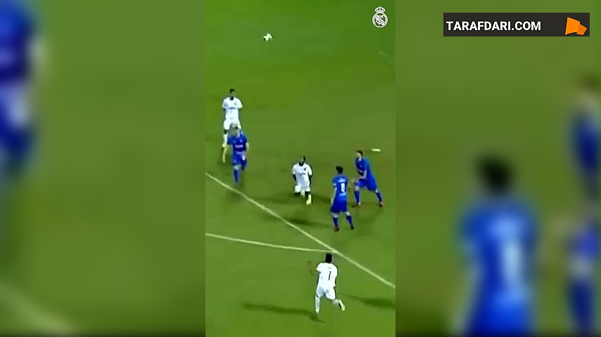 گل قیچی برگردان اندریک، خرید جدید رئال مادرید با پیراهن پالمیراس برزیل / فیلم
