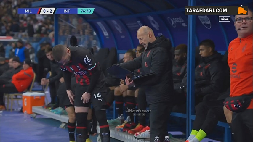 گل لائوتارو مارتینزبه میلان (میلان 0-3 اینتر)