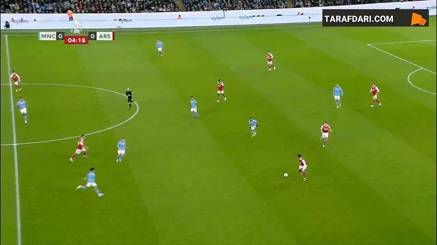 خلاصه بازی منچسترسیتی 1-0 آرسنال (جام حذفی انگلستان - 2022/23)