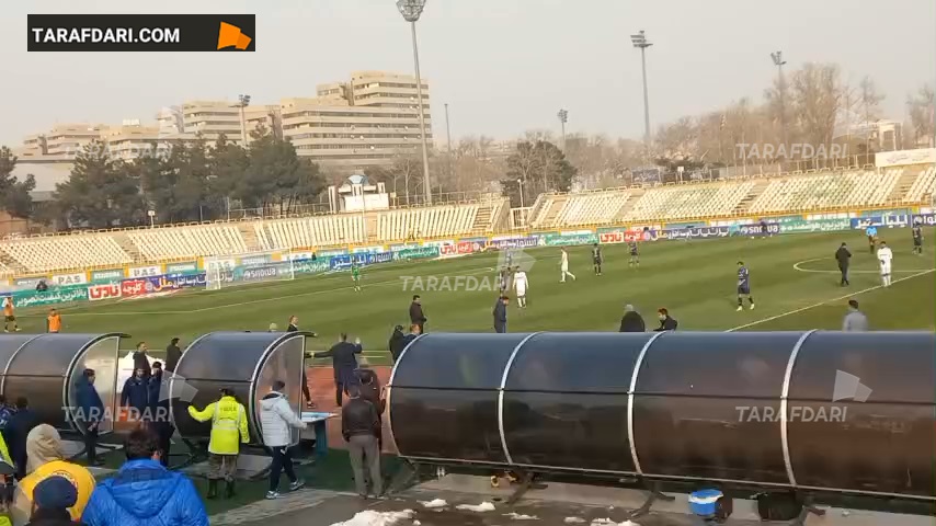 سوت پایان بازی پیکان و استقلال / فیلم