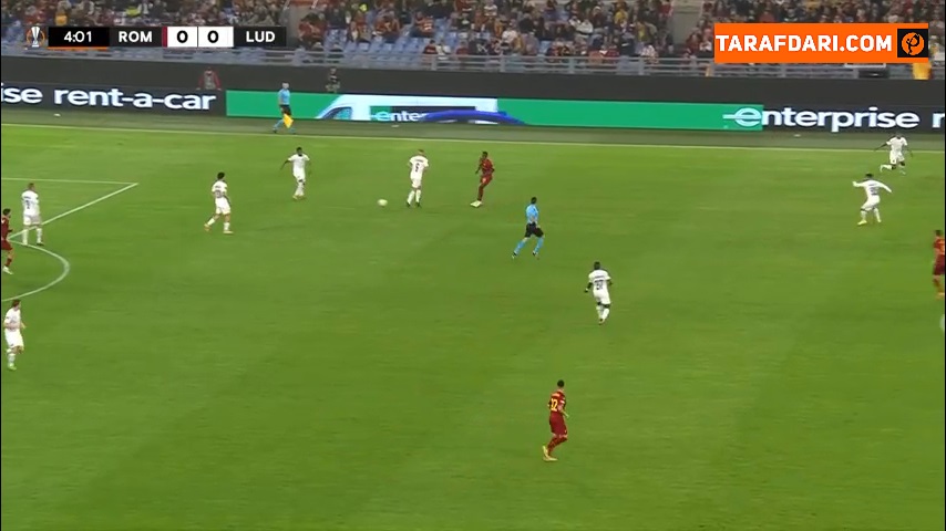 خلاصه بازی آاس رم 3-1 لودوگورتس (لیگ اروپا - 2022/23)