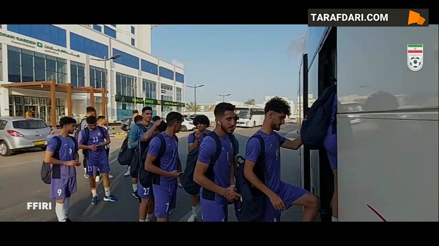 اولین تمرین تیم ملی فوتبال جوانان در کشور عمان / فیلم