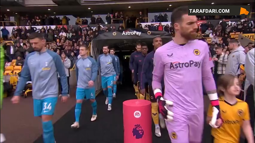 خلاصه بازی ولورهمپتون 1-0 تاتنهام (لیگ برتر انگلیس - 2022/23)