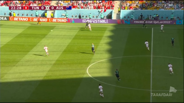 خلاصه بازی تونس 0-1 استرالیا (جام جهانی 2022)