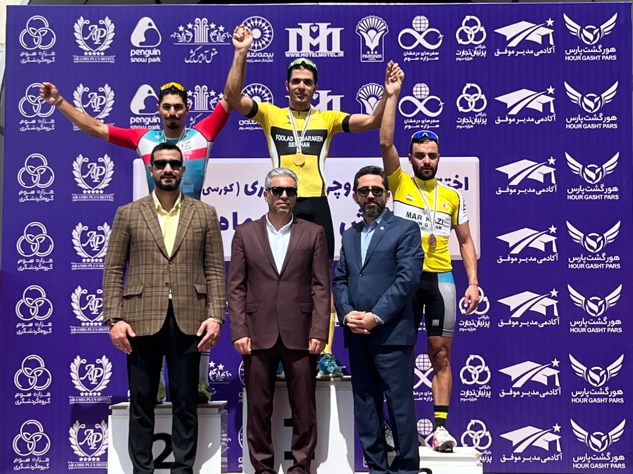 لیگ برتر دوچرخهسواری| مهدی ناطقی قهرمان مرحله نهایی جاده شد