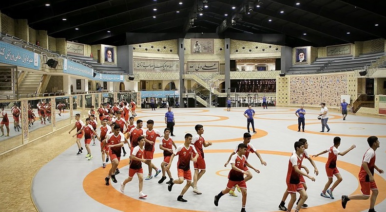آغاز اردوی تیم کشتی آزاد نونهالان از ۱۳ آبان