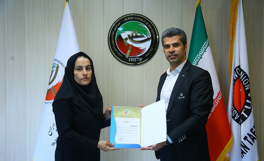 ساعی حکم داد/ سلیمی سرپرست نایبرئیسی بانوان فدراسیون تکواندو شد