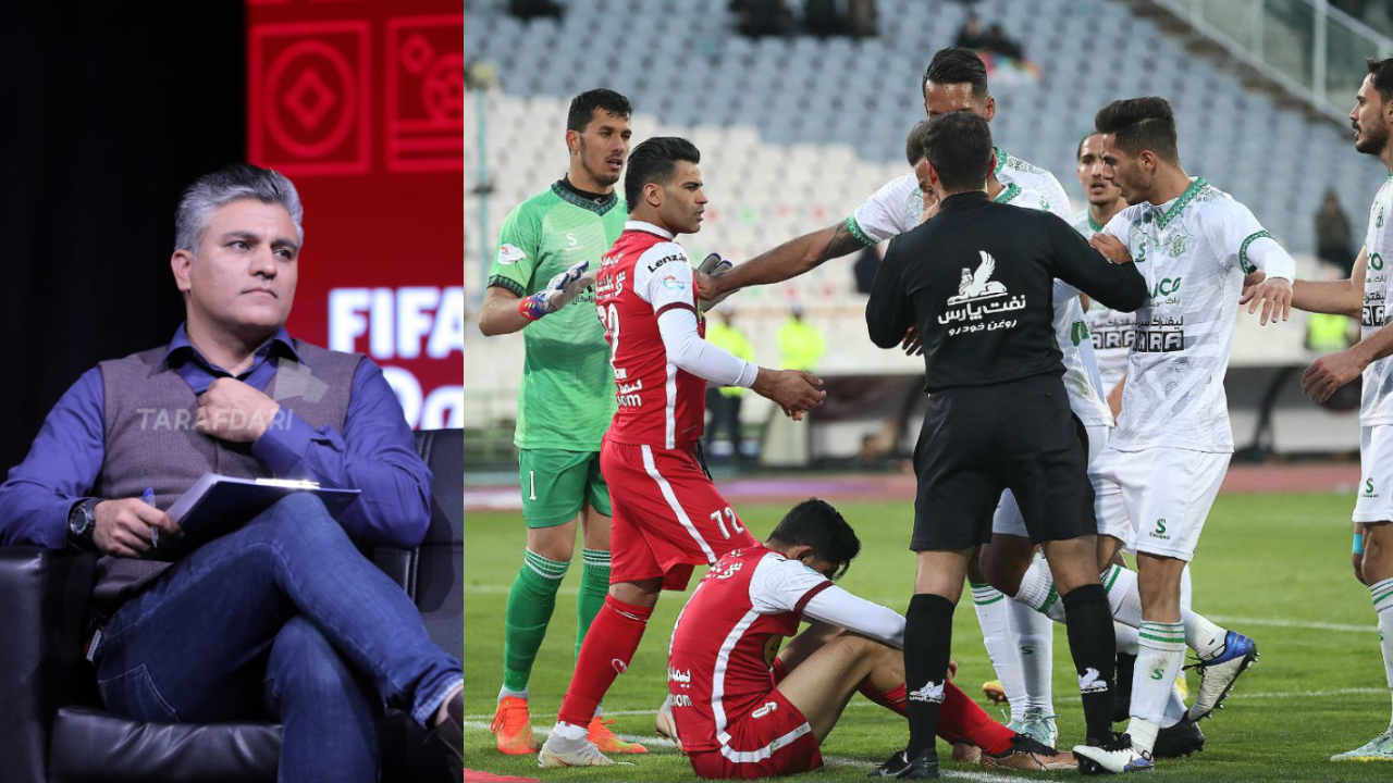 میز داوری / پرسپولیس / آلومینیوم