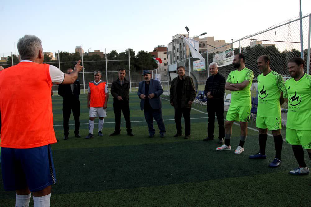 ۹ گل در دیدار دوستانه با شعار فرهنگ مصرف آب