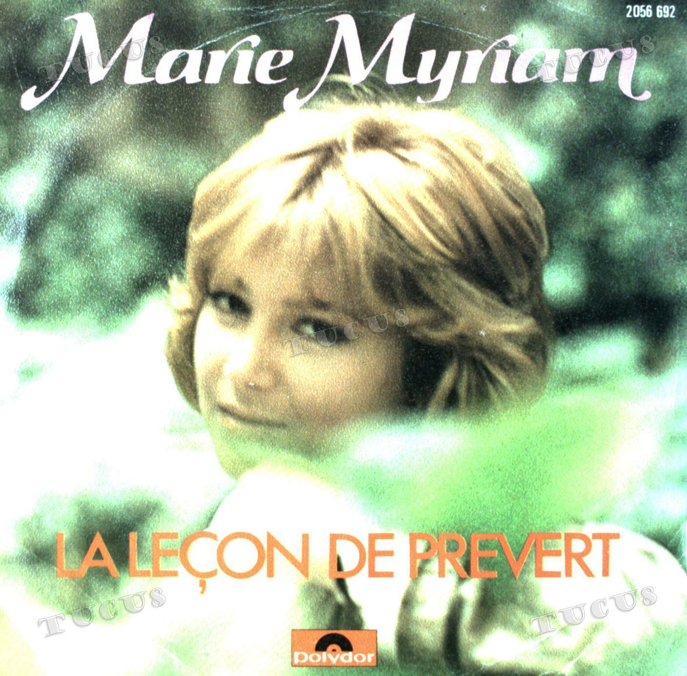 ماری مریام "1977 Marie Myriam - La leçon de Prévert