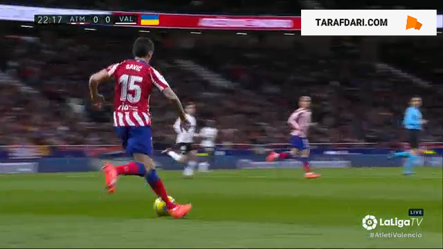 گل های بازی اتلتیکو مادرید 3-0 والنسیا (لالیگا اسپانیا - 2022/23)