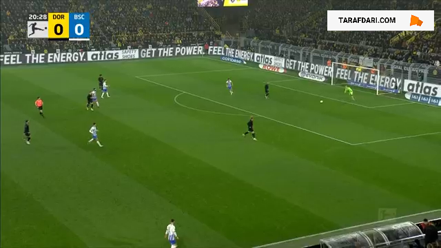 خلاصه بازی دورتموند 4-1 هرتابرلین (بوندس لیگا - 2022/23)