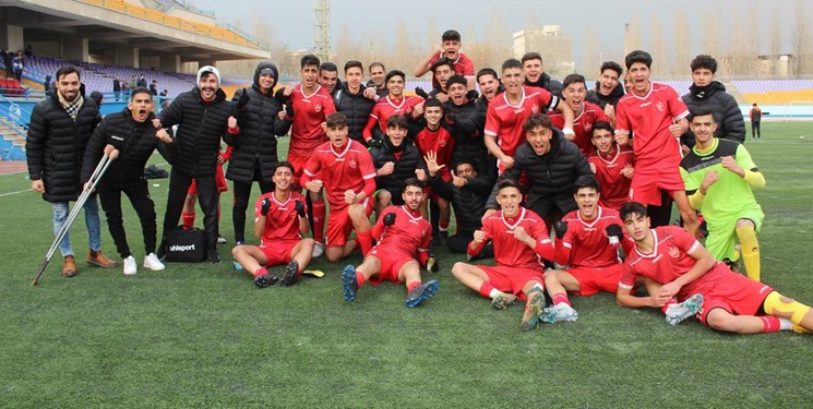شکست پرسپولیس از استقلال در دربی نوجوانان