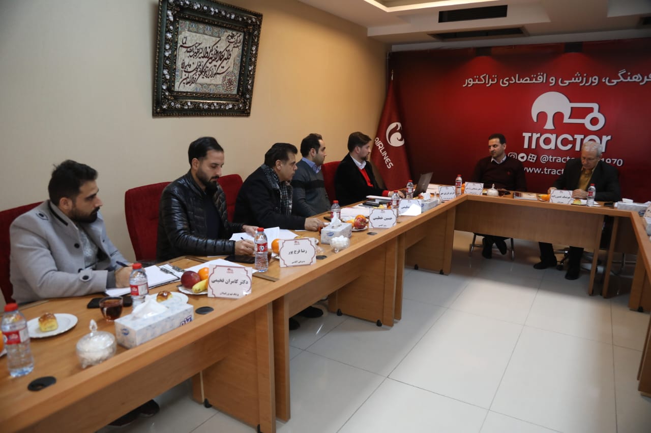 بازدید مدیر مجوز باشگاهی فدراسیون از امکانات باشگاه تراکتور