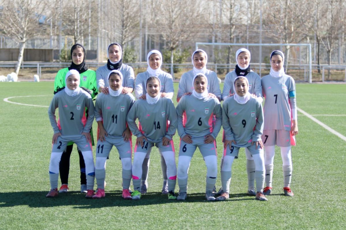 پیروزی 7-0 تیم ملی زیر 17 سال دختر ایران مقابل ازبکستان