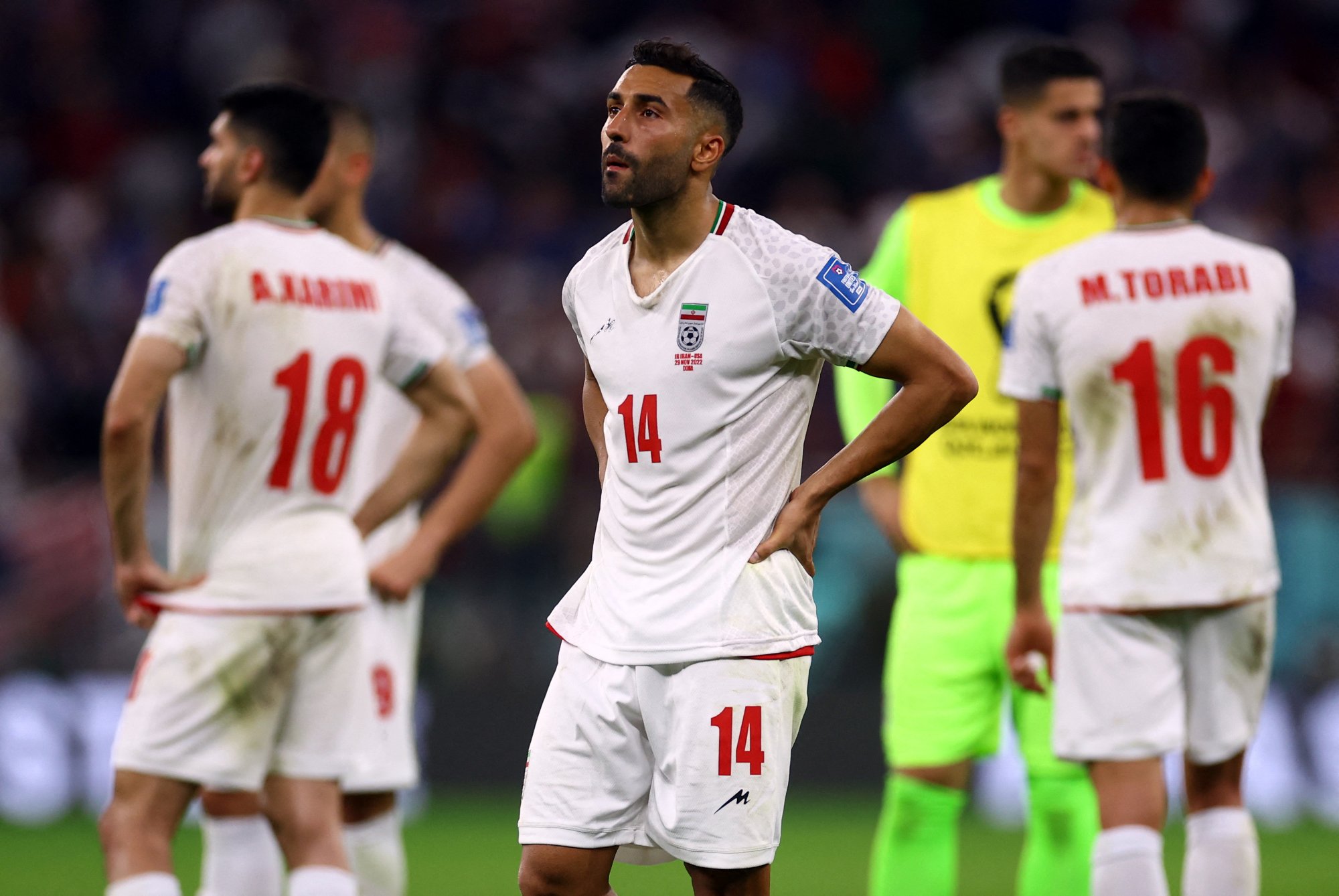 امید کی روش به سامان قدوس پس از 180 دقیقه نیمکت نشینی