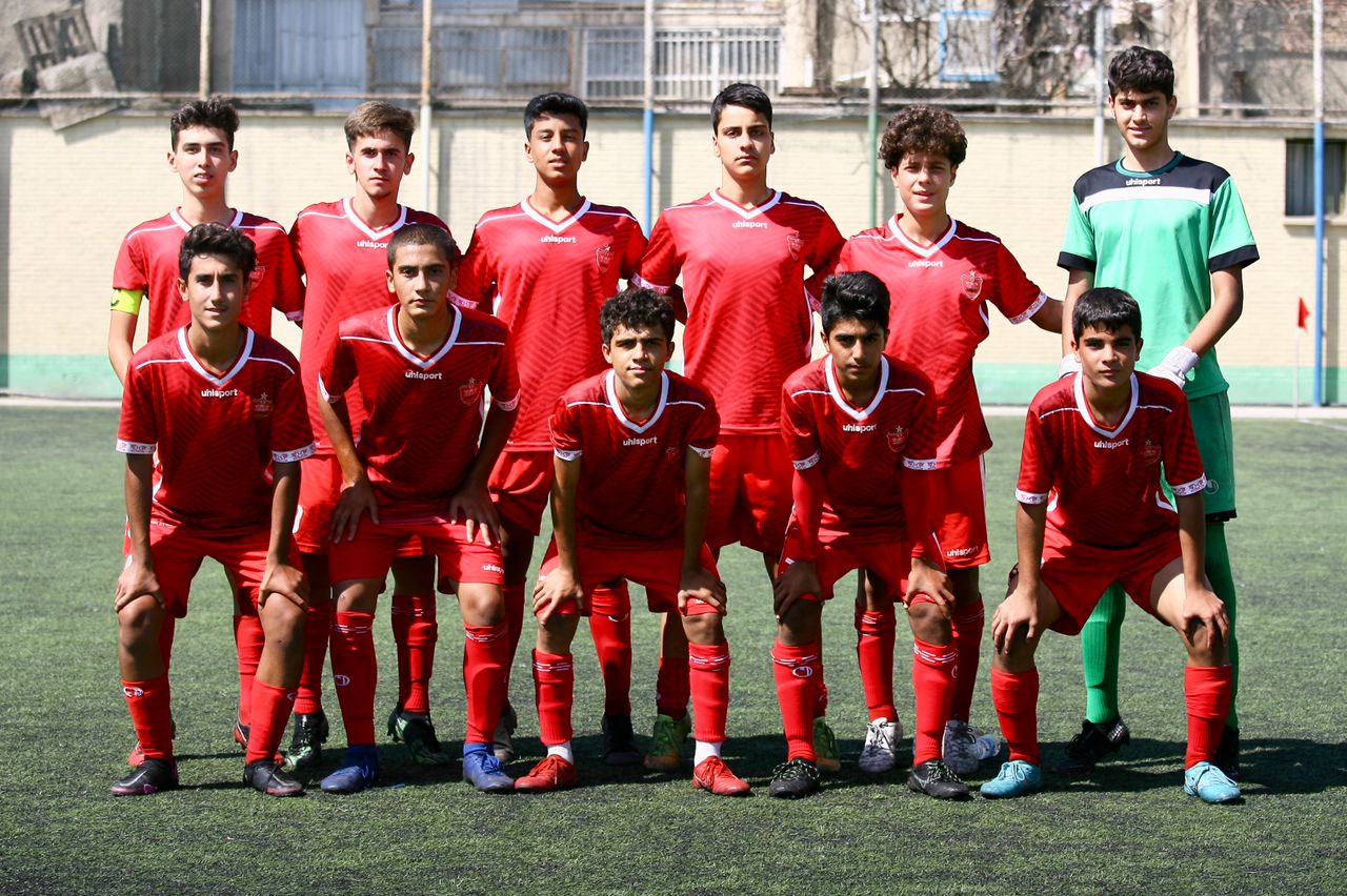 تساوی نونهالان پرسپولیس برابر توانا